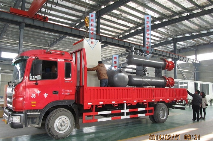 1000KW電加熱導熱油爐系統